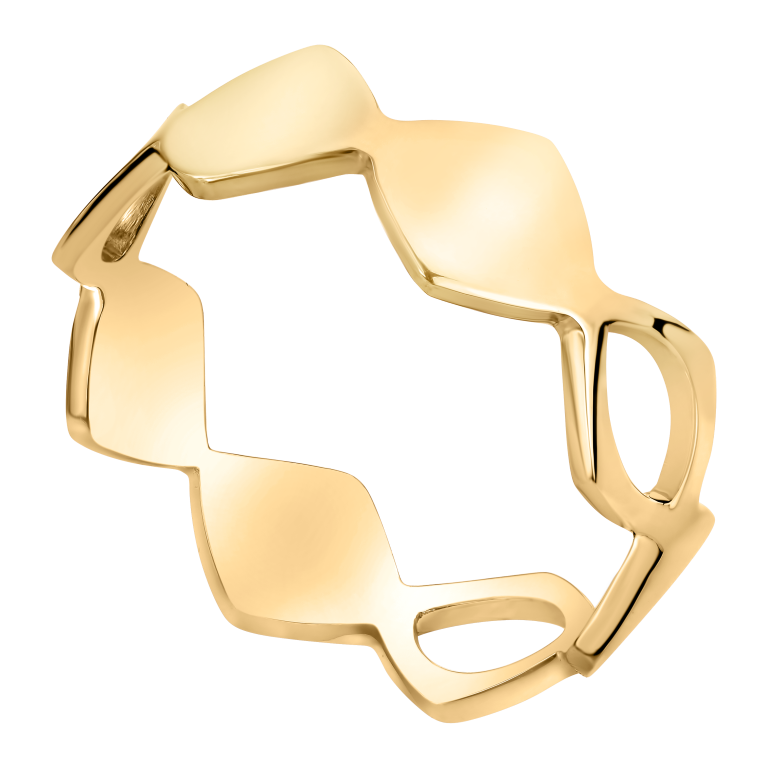 Serpens Beta Ring Yellow Gold