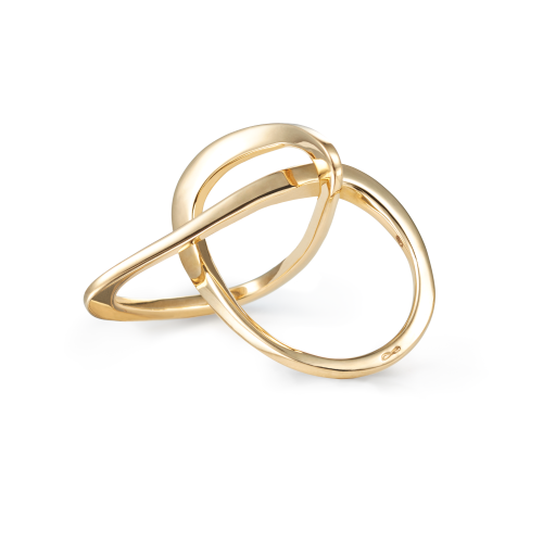 Chamaeloen Beta Ring Yellow Gold
