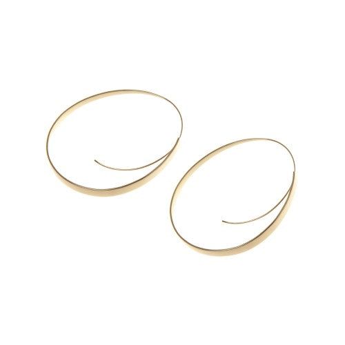 Vela Earrings Yellow Gold