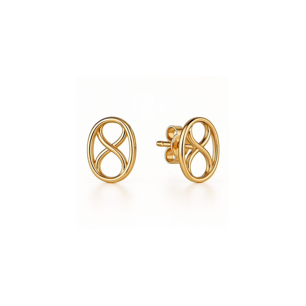 Hydra Beta Earrings Yellow Gold