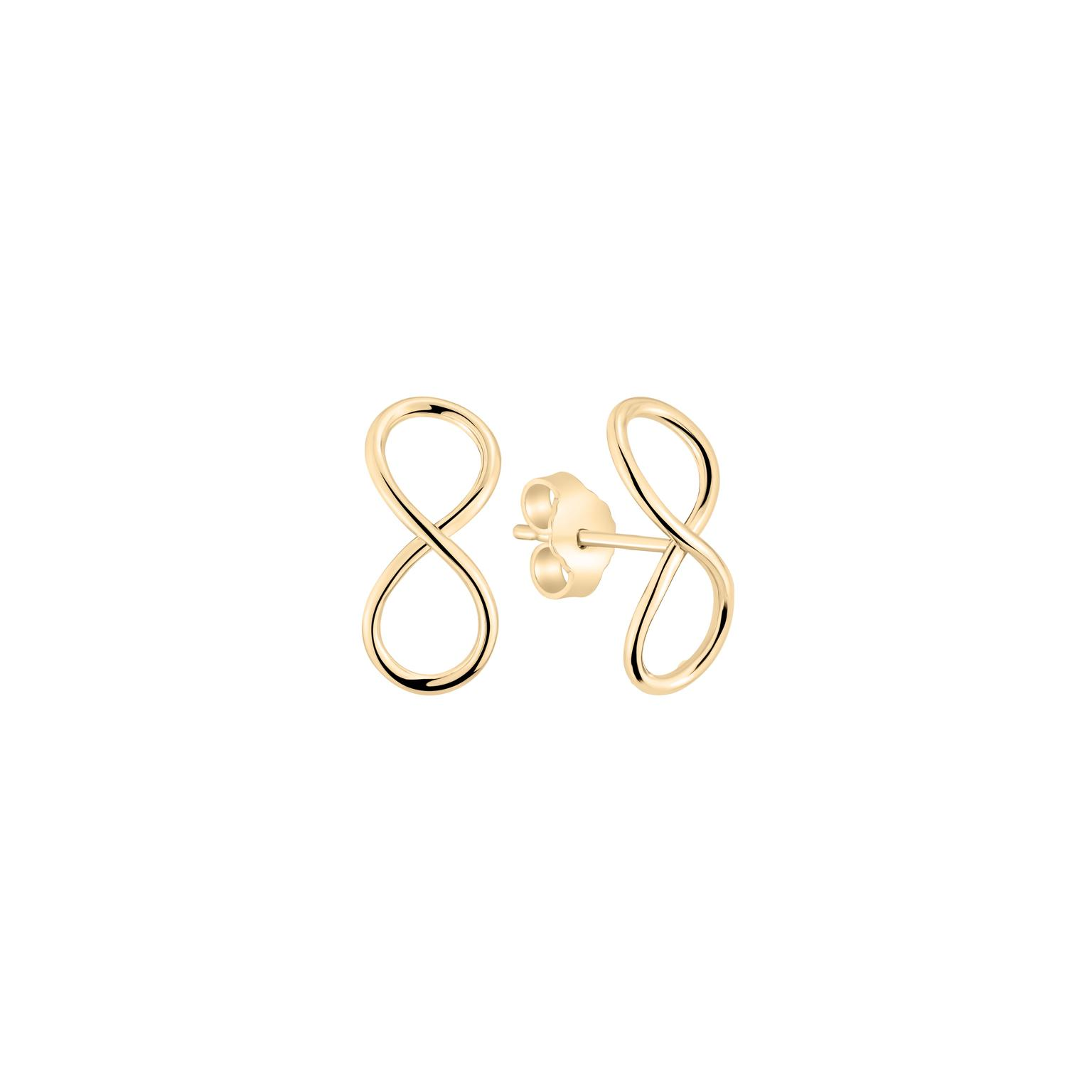 Libra Alpha Earrings Yellow Gold