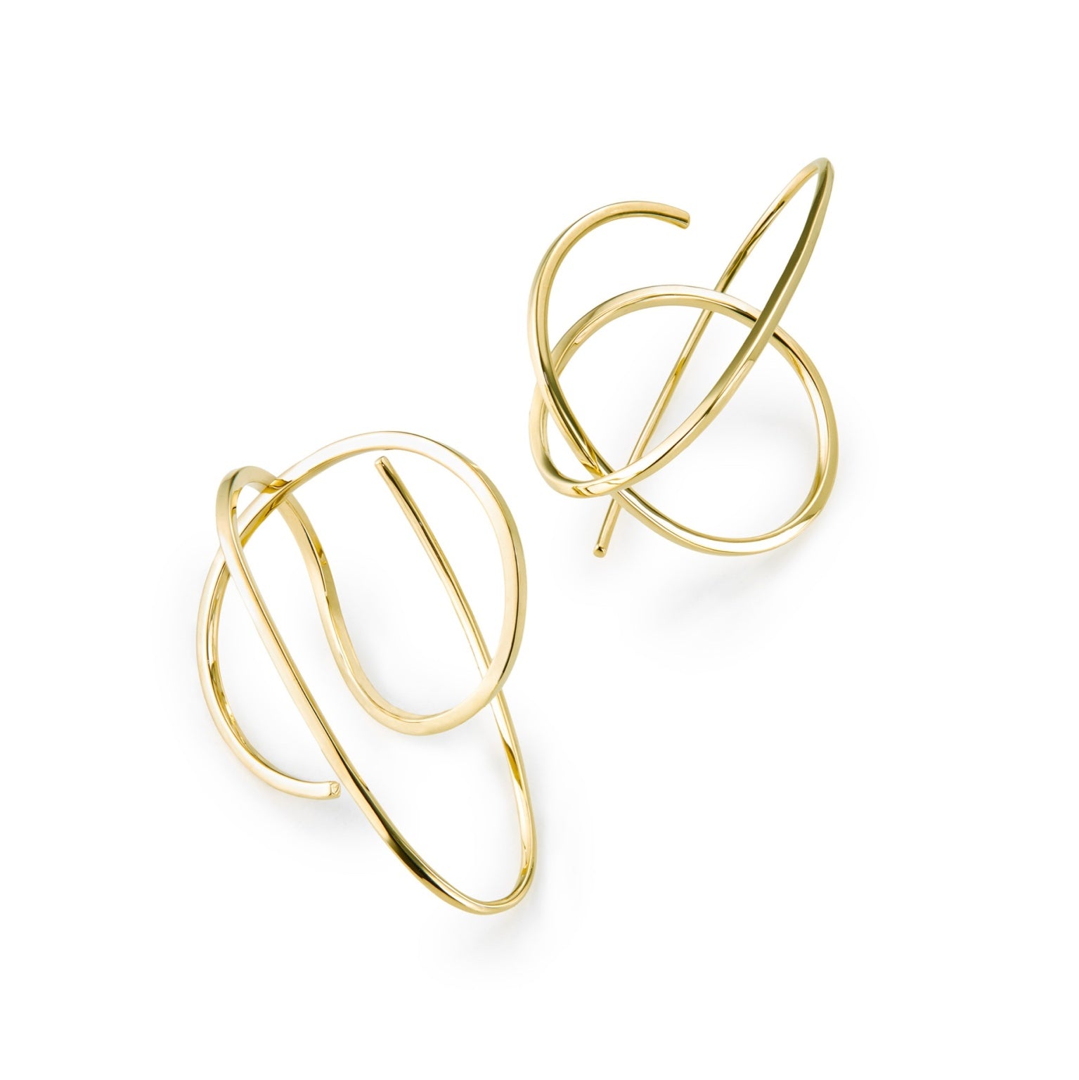 Octans Beta Earrings Yellow Gold