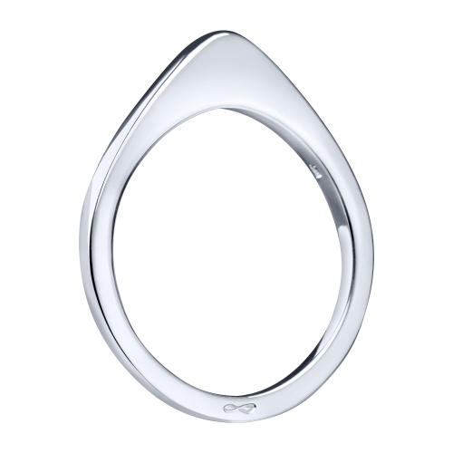 Triangulum Ring White Gold